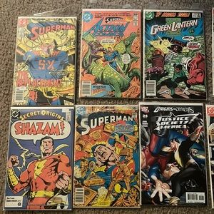 27 vintage DC and Marvel comic books